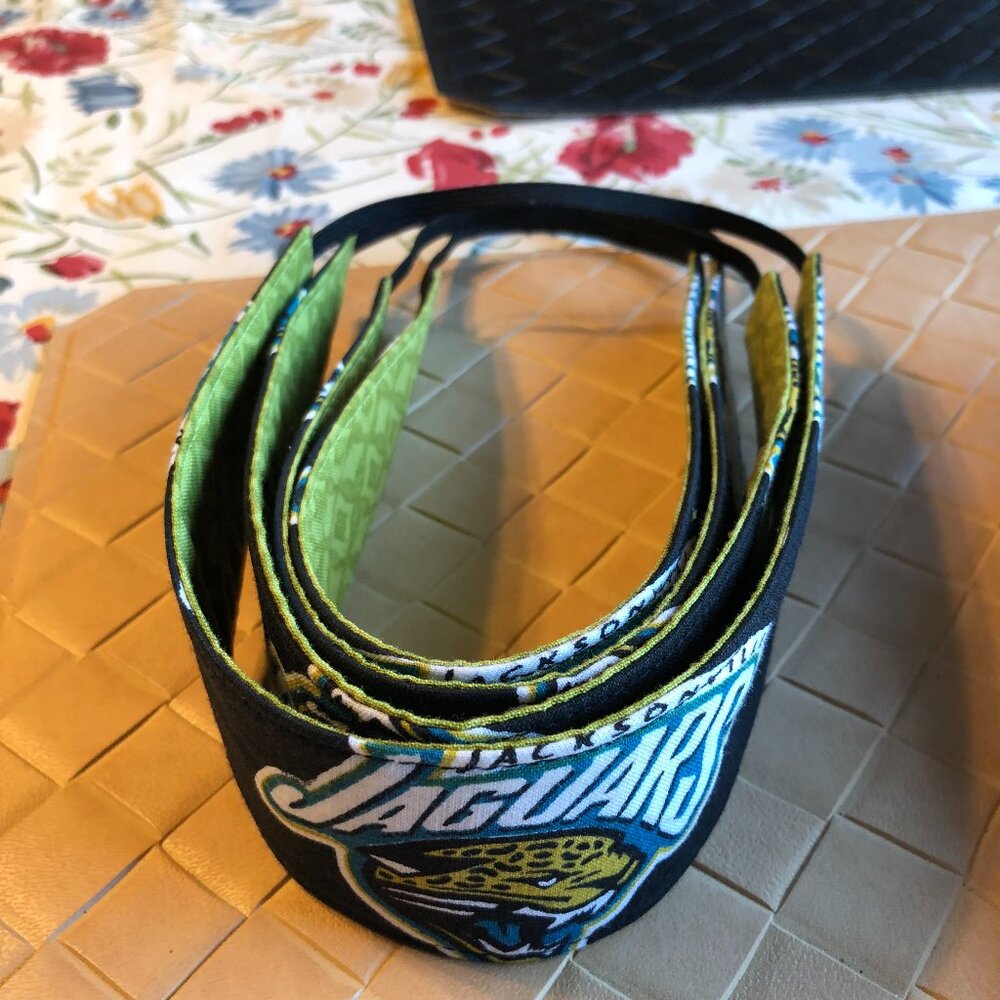 Reversible Jackson Jaguars Headbands by Sheila Bee Designs